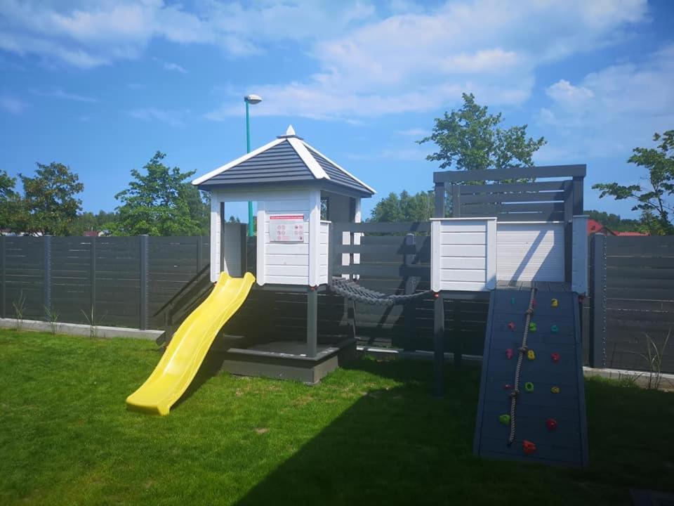 Zagroda Wrzosowa Dębki Exterior foto